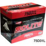 SOLITE แบตเตอรี่แห้ง CMF75D31L | 75แอมป์ 630 CCA /NS100 - Image 2