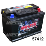 SOLITE แบตเตอรี่แห้ง UMF75D23L | 60แอมป์ 540 CCA / รุ่น Silver - Image 3