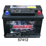 SOLITE แบตเตอรี่แห้ง UMF75D23L | 60แอมป์ 540 CCA / รุ่น Silver - Image 4