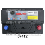 SOLITE แบตเตอรี่แห้ง UMF75D23L | 60แอมป์ 540 CCA / รุ่น Silver - Image 6