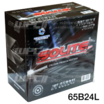 SOLITE แบตเตอรี่แห้ง UMF65B24L | 50แอมป์ 470 CCA / รุ่น Silver - Image 2
