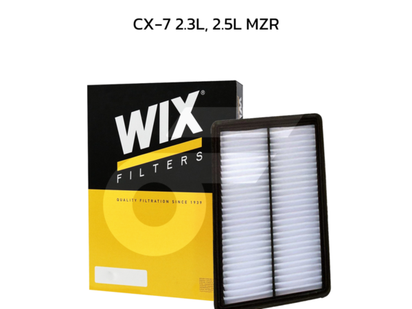 WIX ไส้กรองอากาศ CX-7 2.3L, 2.5L MZR