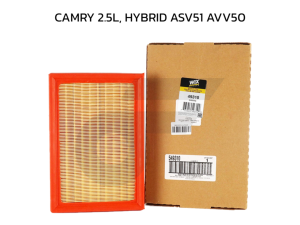 WIX ไส้กรองอากาศ CAMRY 2.5L, HYBRID ASV51 AVV50