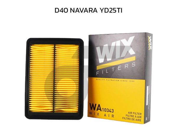WIX ไส้กรองอากาศ D40 NAVARA YD25TI