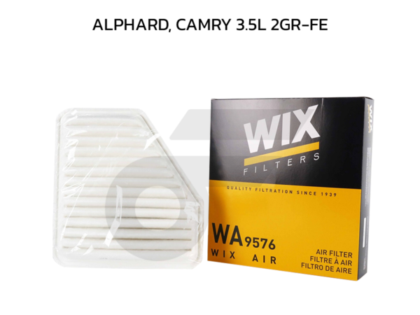 WIX ไส้กรองอากาศ ALPHARD, CAMRY 3.5L 2GR-FE